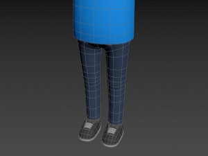 cartoonman043 fat man 3D Модель