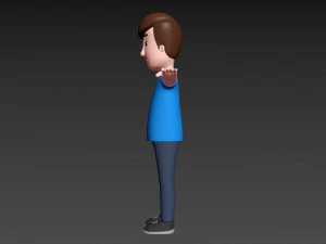 cartoonman043 fat man 3D Model