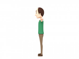 cartoonman044 man 3D Model