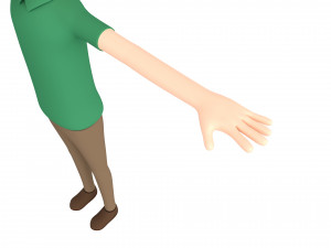 cartoonman044 man 3D Model