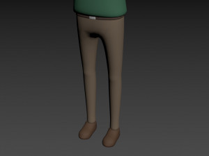 cartoonman044 man 3D Model
