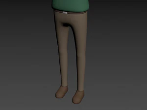 卡通人044 人 3D 模型