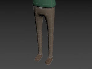 卡通人044 人 3D 模型