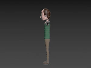 卡通人044 人 3D 模型