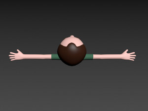 cartoonman044 man 3D Model