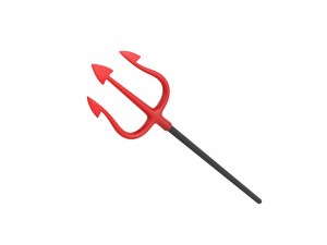 Devil Trident 3D Model