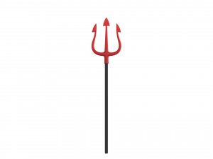 Devil Trident 3D Model