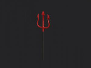 Devil Trident 3D Model