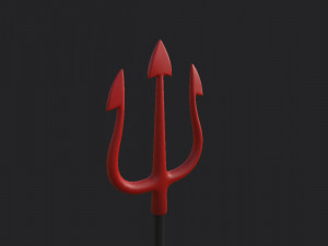Devil Trident 3D Model
