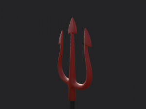 Devil Trident 3D Model