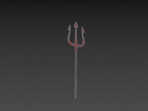 Devil Trident 3D Model