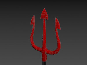 Devil Trident 3D Model