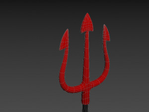 Devil Trident 3D Model