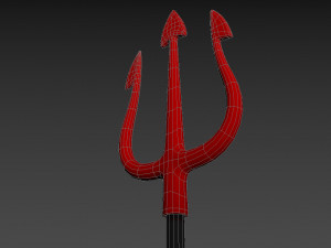 Devil Trident 3D Model