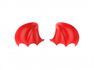 Red Devil Wings Modelo 3D