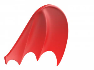 Red Devil Wings 3D Model
