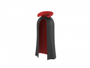 Dracula Cape 3D मॉडल