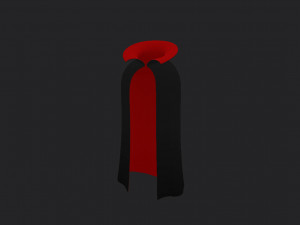 Dracula Cape 3D 模型