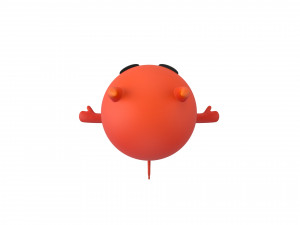 Devil Character 3D Model