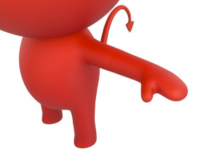 Devil Character 3D Model