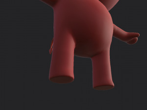 Devil Character 3D Model