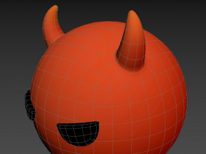 Devil Character 3D Model