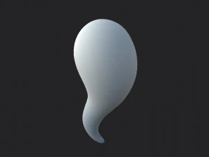 Personnage effrayant Modèle 3D