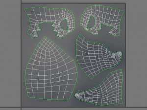 Personnage effrayant Modèle 3D