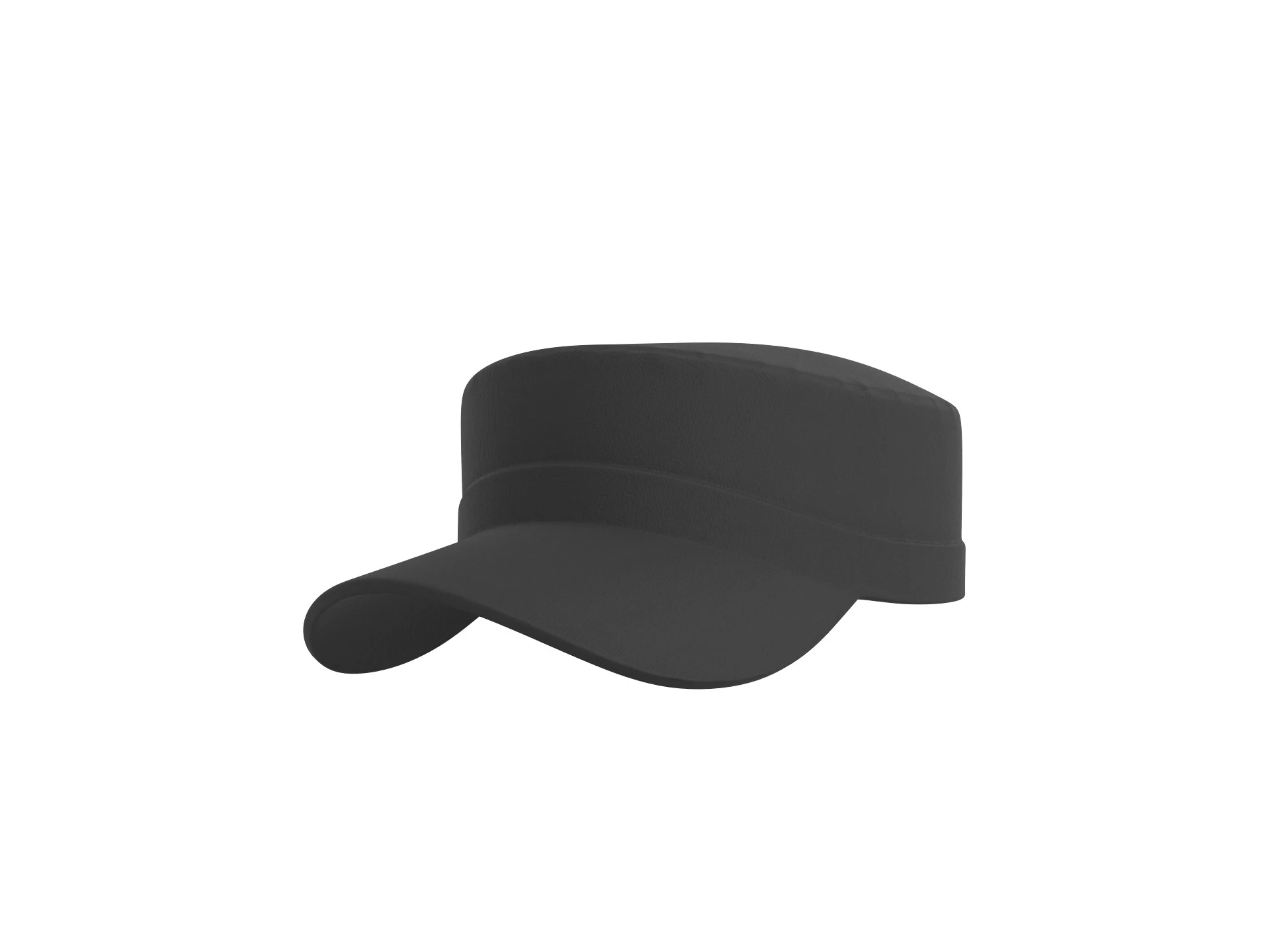 Black Patrol Cap 3D Model .c4d .max .obj .3ds .fbx .stl .blend 