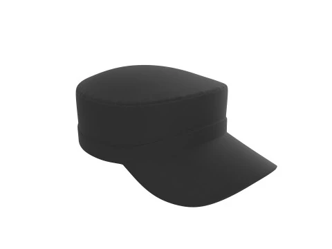 Black Patrol Cap 3D Model