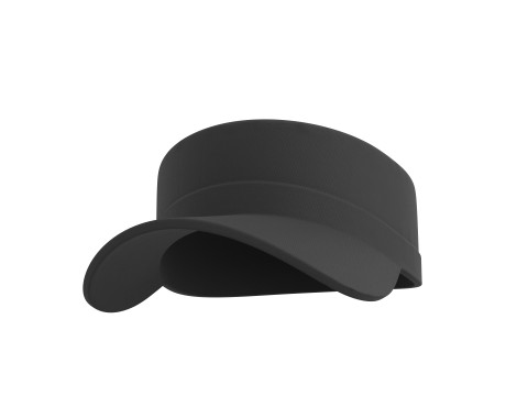 Black Patrol Cap 3D Model