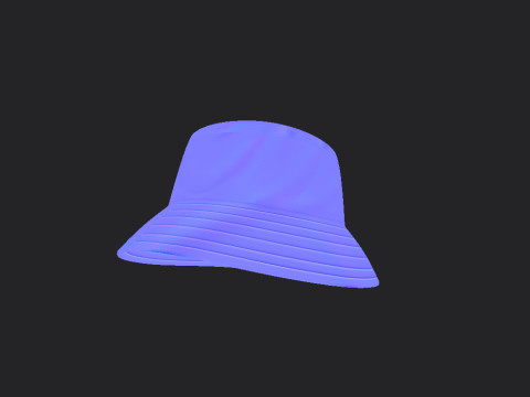 Bucket Hat Modèle 3D