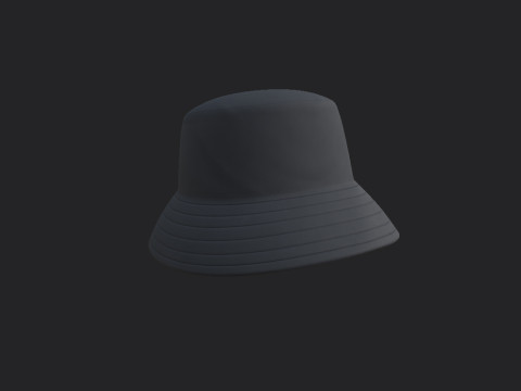 Bucket Hat Modèle 3D