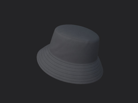 Bucket Hat Modèle 3D