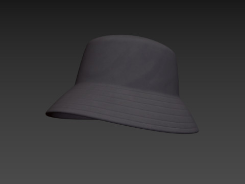 Bucket Hat Modèle 3D