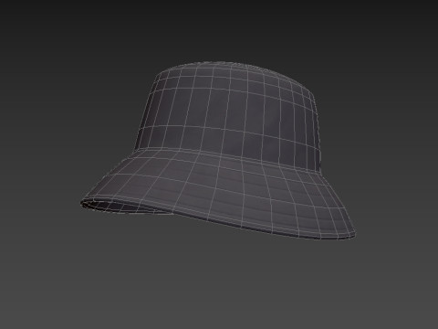 Bucket Hat Modèle 3D