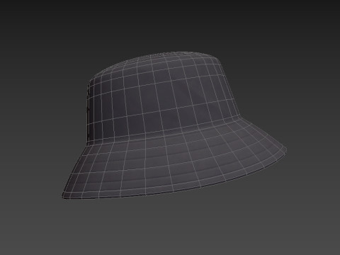 Bucket Hat Modèle 3D