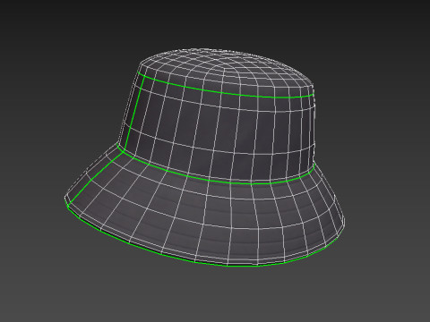 Bucket Hat Modèle 3D