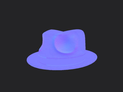 Fedora Hat 3D Model