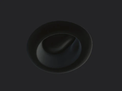 Fedora Hat 3D Model