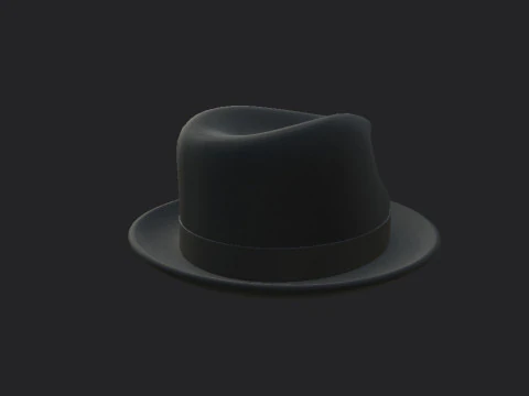 Fedora Hat 3D Model