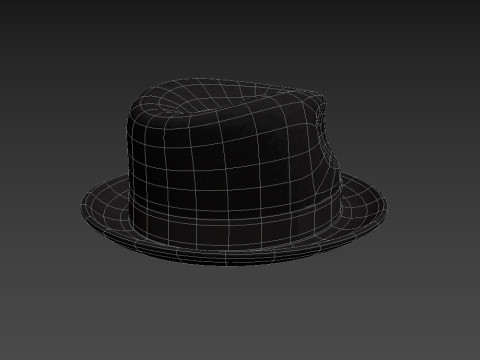 Fedora Hat 3D Model