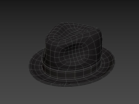 Fedora Hat 3D Model