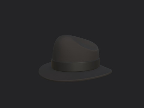 Gangster Hat 3Dモデル