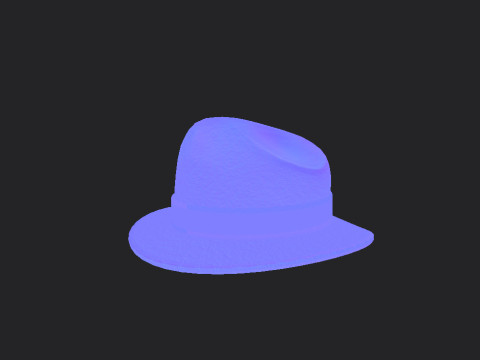 Gangster Hat 3Dモデル