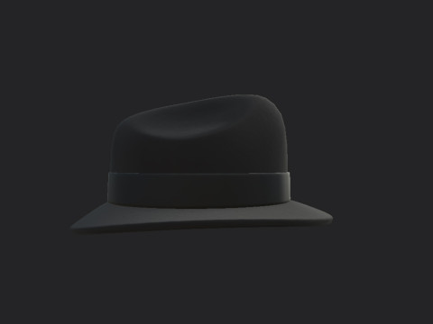 Gangster Hat 3Dモデル