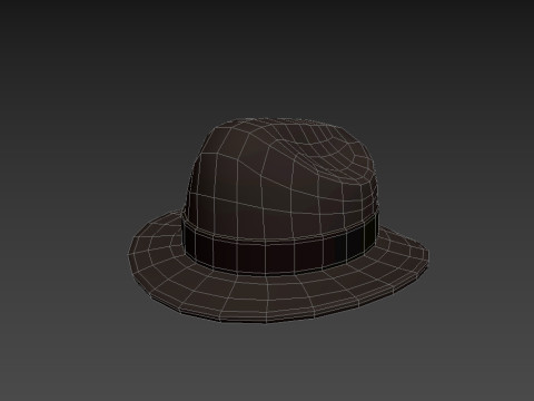 Gangster Hat 3Dモデル