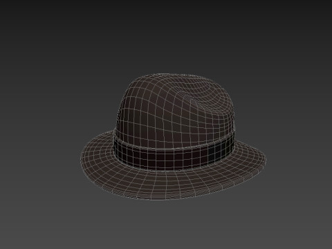 Gangster Hat 3Dモデル