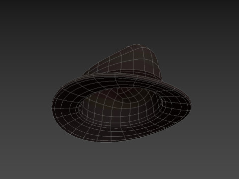 Gangster Hat 3Dモデル