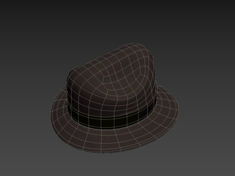 Gangster Hat 3Dモデル